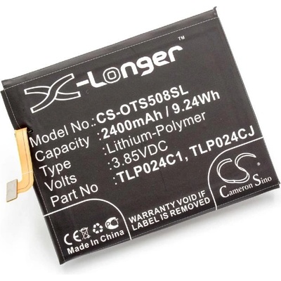 VHBW Батерия за Alcatel One Touch Shine Lite, 2400 mAh (800115436)