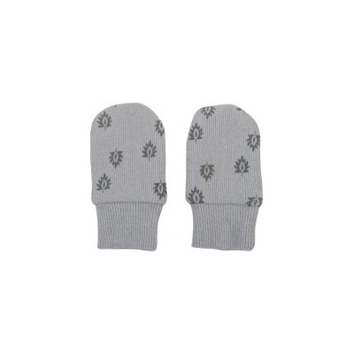 Lodger Mittens Print Rib Sharkskin