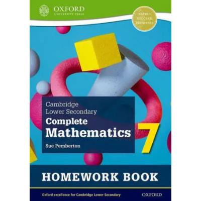Cambridge Lower Secondary Complete Mathematics 7: Homework Book - Pack of 15