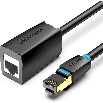 Vention IKHBF Cat.8, SFTP, Extension, Patch, 1m, černý