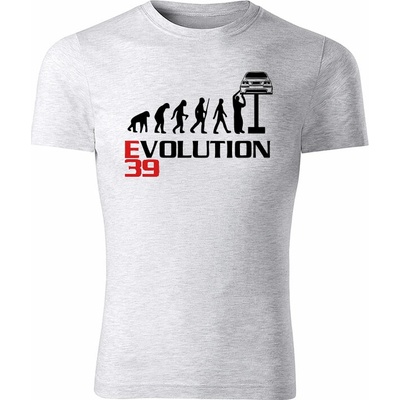 Tričko Evolution e39 pánske tričko svetlá khaki čierne