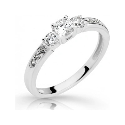 Zodiax Dámský zlatý prsten v bílém zlatě 1864