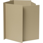 ferm LIVING Кашпа Fragma 29 см бежова (1104270703)