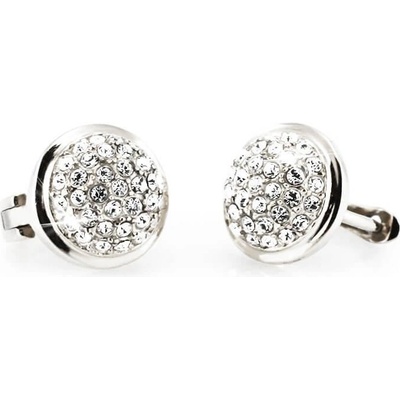 MPM-TIME nerezové náušnice 7698 strieborné