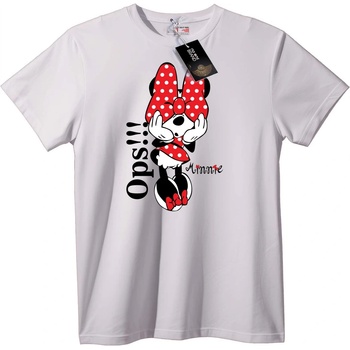 NOONEBRAND Тениска Minnie Mouse Червени Точки - S, Black