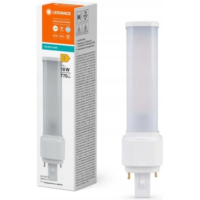 Ledvance Žiarovka LED DULUX D 18LED 7W/840 G24D-1 EM a AC MAINS