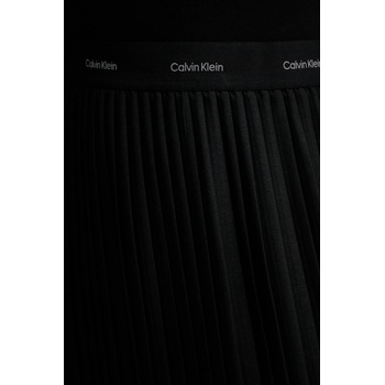 Calvin Klein Пола Calvin Klein в черно дълга разкроена LV044D632G (LV044D632G)