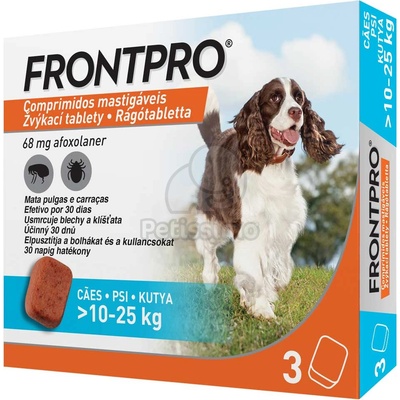 FRONTPRO Frontpro® таблетки за дъвчене за кучета против бълхи и кърлежи