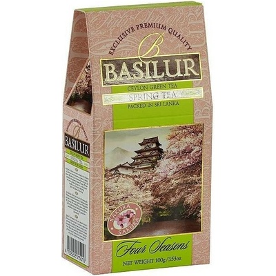 Basilur Aromatizovaný zelený čaj Four Seasons Spring sypaný 100 g