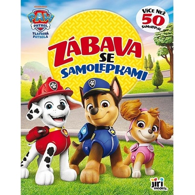 Jiri Models zábava se samolepkami tlapková patrola