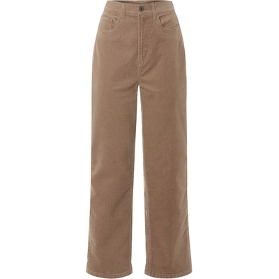 Esmara Dámské manšestrové kalhoty hnědá – Zboží Dáma