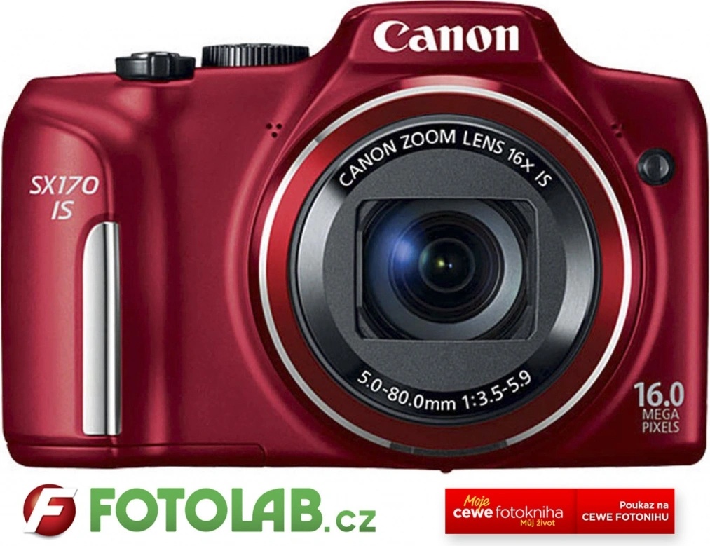 Canon PowerShot SX170 IS - Heureka.cz