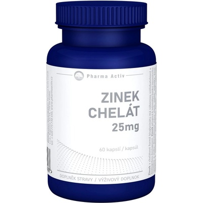 Zinek chelát 25mg 60 kapslí