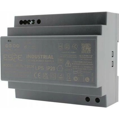 SPÍNANÝ NAPÁJACÍ ZDROJ PRE DIN LIŠTU ESPE HDN-15024 24V/150W/6,25A