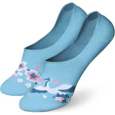 Dedoles Veselé extra nízke ponožky Sakura a volavka D-U-SC-NSS-C-C-1370