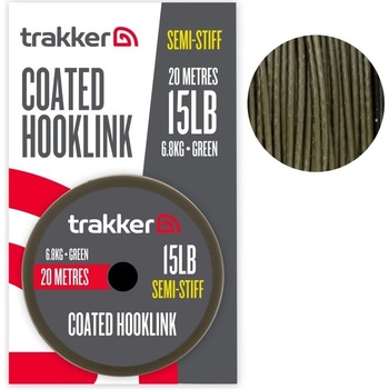 Nikl Trakker Products Trakker Náväzcová šnúra Semi Stiff Coated Hooklink 20 m 15 lb 6,8 kg 20 m