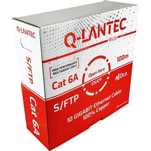 Q-LANTEC мрежов кабел S/FTP Cat. 6A LSOH (KIS6ALSOH100DQ)