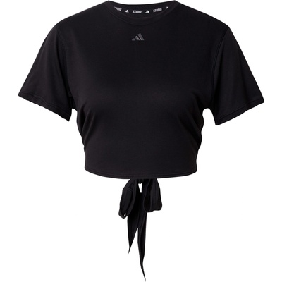 Adidas performance Функционална тениска 'Studio' черно, размер XL