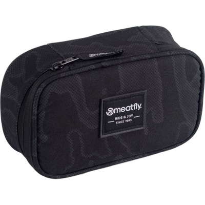 Meatfly XL Pencil Case Black