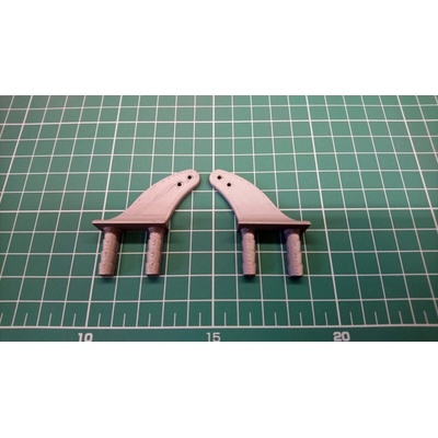 4Dim Print Páka ABS 31mm sivá otvor 1,9mm 2 ks