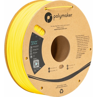 Polymaker Polylite LW-PLA žltá 1,75mm 800g