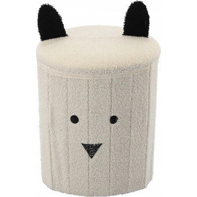 Taburetka PHO4243 skladacia Panda v krémovej farbe