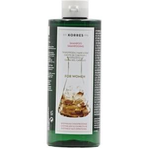 KORRES Шампоан Korres с цистин и гликопротеини против косопад за жени , Korres Shampoo Cystine and Glycoproteins Against Hair Loss for Women 400ml