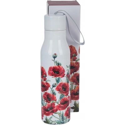 Duo termoska Mák 500 ml bílý červený