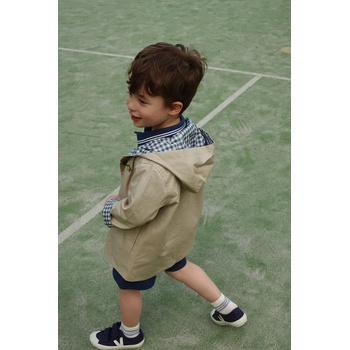 Konges Sløjd Детски памучен шлифер Konges Sløjd TRENCHY COAT (KS105111.PPY2)