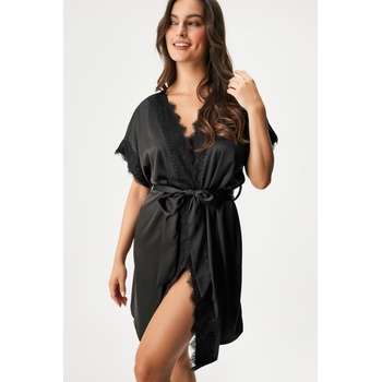 Image 1 of Astratex Сатенен халат Luisa Satine къс (SATIN25_07_zup)