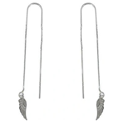 Infinitysilver stříbrné protahovací náušnice s křídly SE160003