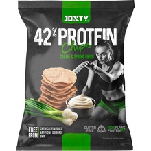 JOXTY proteinové smažené chipsy 42% Smetana s cibulí 50 g