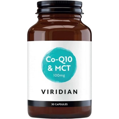 Viridian Co-Q10 with MCT 30 kapslí