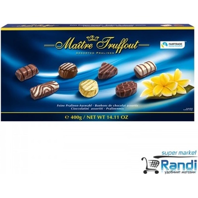 Шоколадови бонбони Пралини Maitre Truffout 400гр