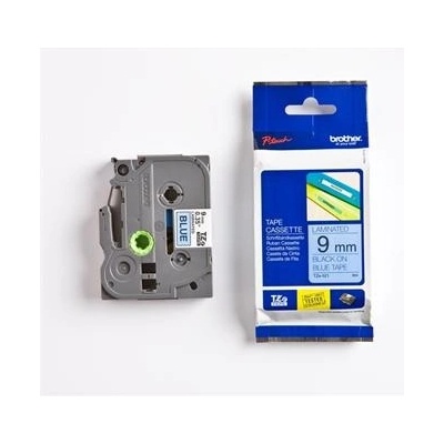 páska BROTHER TZ521 čierne písmo, modrá páska Tape (9mm) (TZE521)