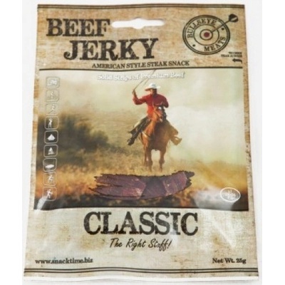 Snack Time Sušené hovězí maso Beef Jerky Classic 25 g