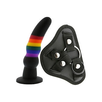 Dream Toys Colourful Love Strap On Solid