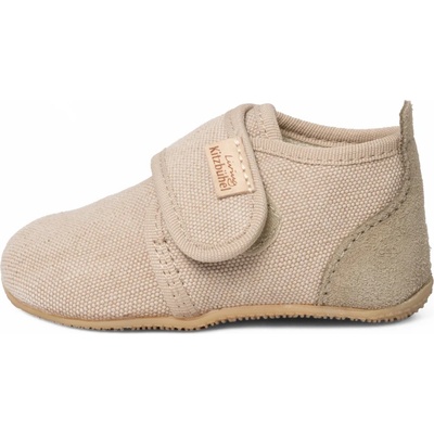 Living Kitzbühel Детски пантофи Living kitzbühel Kid's Babyklett Ulli Uni Slippers - Beige - размер 20 (EU) (702-4190-0110)