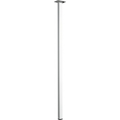 Hettich Nábytková noha hranatá biela 24 x 24 x 800 mm