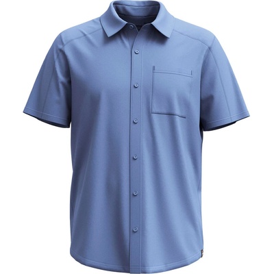 Smartwool Мъжка риза с копчета Smartwool Everyday Short Sleeve Button Down Shirt - Nightfall Blue - размер XL (033-2286-0414)