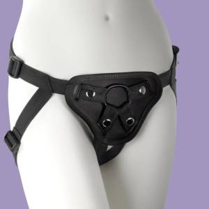 Crushious Регулируем страп-он колан с 2 ринга Snap Strap