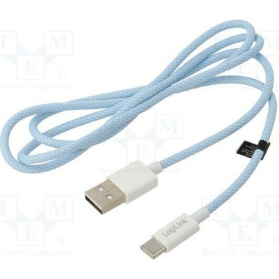 Logilink CU0330 USB 2.0 USB A vidlice USB C vidlice 1m modrý