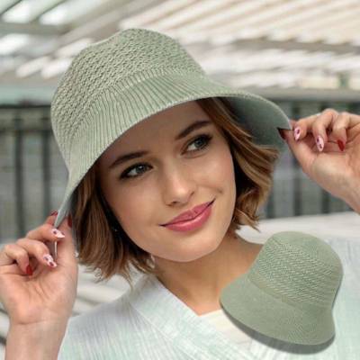 Dámský letní háčkovaný klobouk Krumlovanka Cloche přízový P-3231 lososová
