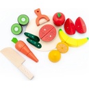 Montessori Sada ovoce a zeleniny na krájení