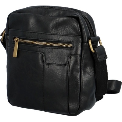 Paolo Bags pánská crossbody taška Paolo Bags Carloss černá