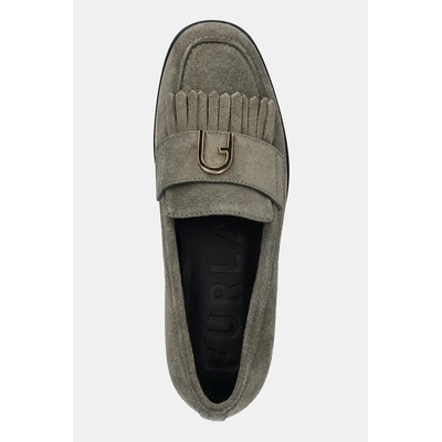 Furla Велурени мокасини Furla Chic Loafer (YJ74HIC.Y61000.2810S)