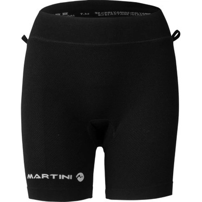 Martini Sportswear dámske Flowtrail Clip In shorts čierna