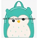 Squishmallows Winston Plush Mini Backpack Green