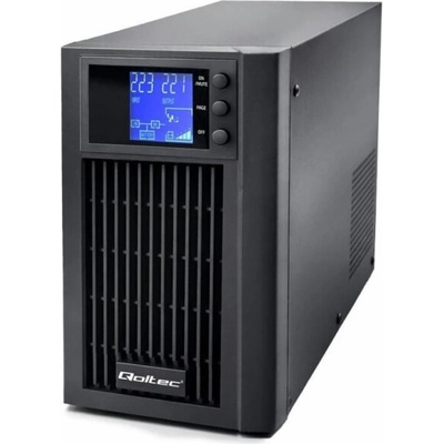 Qoltec Pure Sine Wave 3kVA 2400W AVR LCD