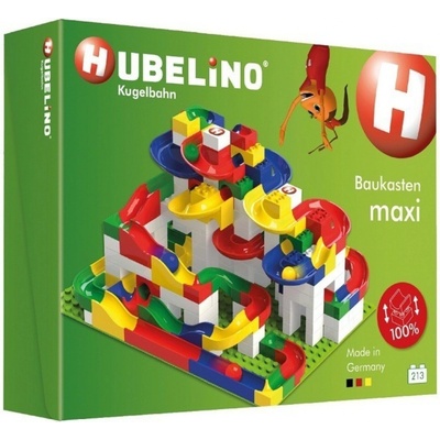 Hubelino Kuličková dráha set s kostkami Maxi 213 ks – Zboží Živě